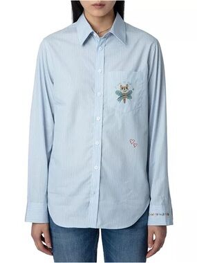 Zadig & Voltaire Taskiz Raye Multicus Cotton Shirt